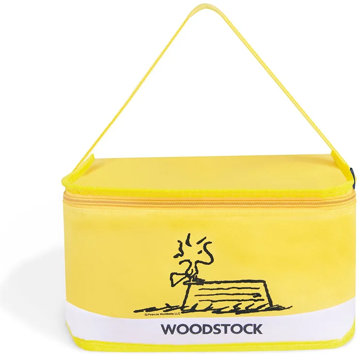 Excelsa Peanuts Lunch Box Woodstock, Polyester, gelb 