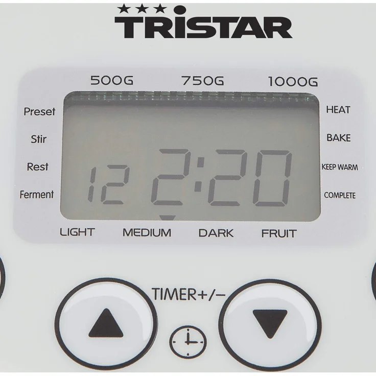 Tristar BM-4586 Brotback-Automat ? Einstellbarer Bräunungsgrad für die Kruste ? glutenfreies Programm – Bild 5