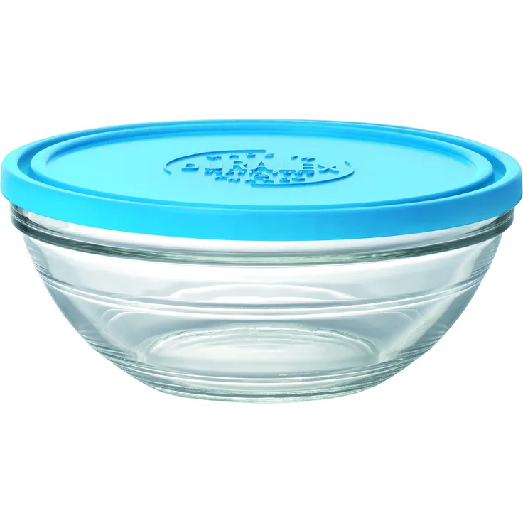 Duralex Lys Runde Schüssel mit Deckel 2.5 quart farblos