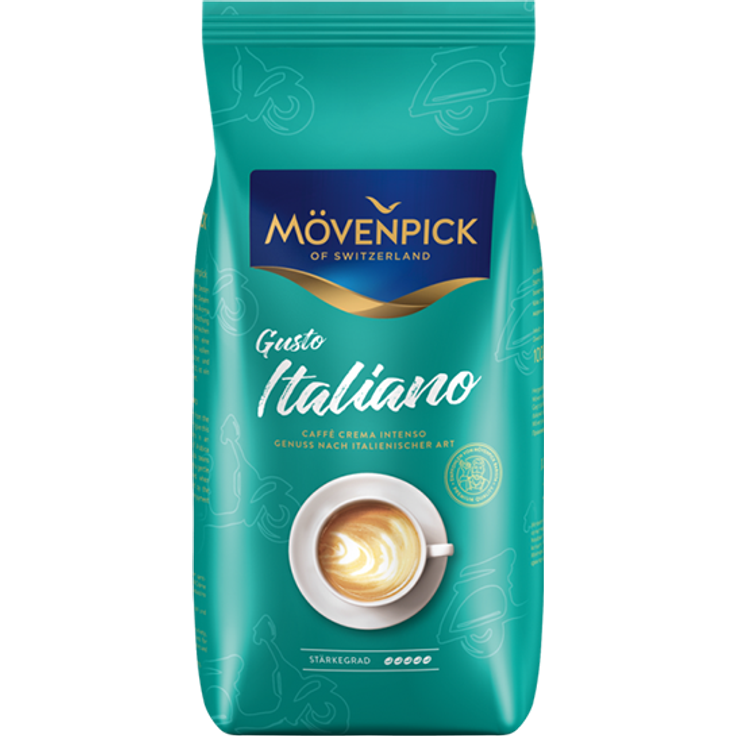 Mövenpick Gusto Italiano Caffè Crema, ganze Bohne 1000g