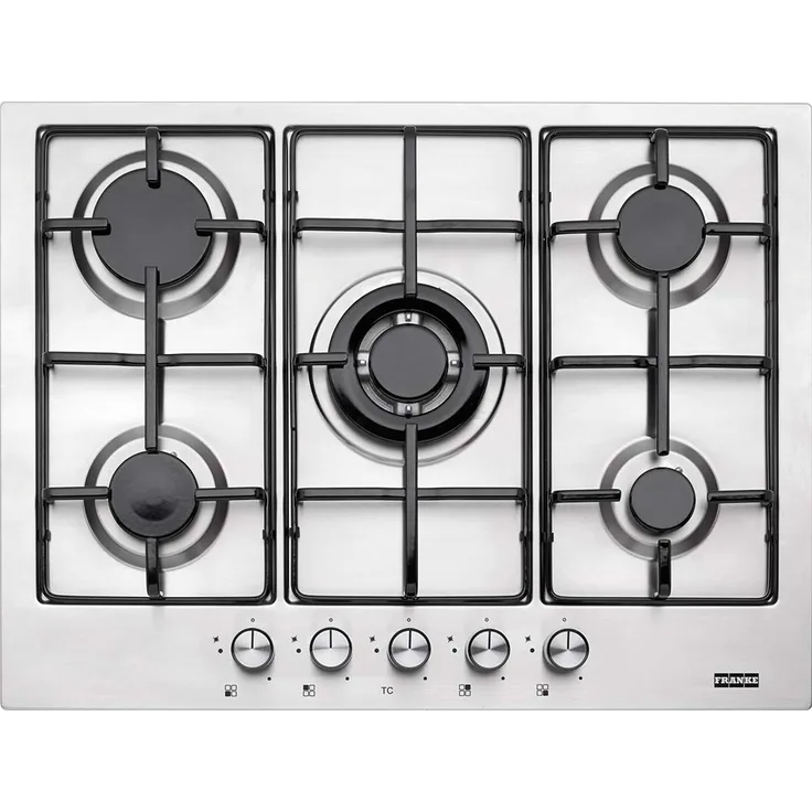 Franke FHNL 705 4G TC XS E Eingebaut Edelstahl, Kochfeld, Betriebsart Gas