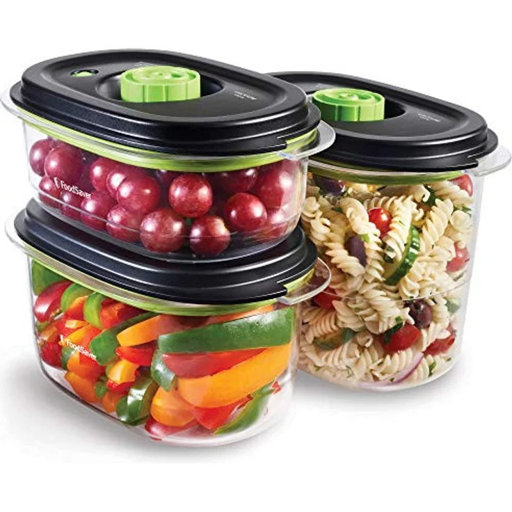 FoodSaver Preserve & Marinate Vakuumbehälter auslaufsicher spülmaschinenfest luftdichte BPA-freie Le – Bild 1