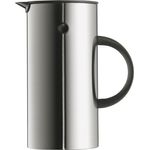 Stelton Isolierkanne Thermoskanne, 0,5 Liter, silber