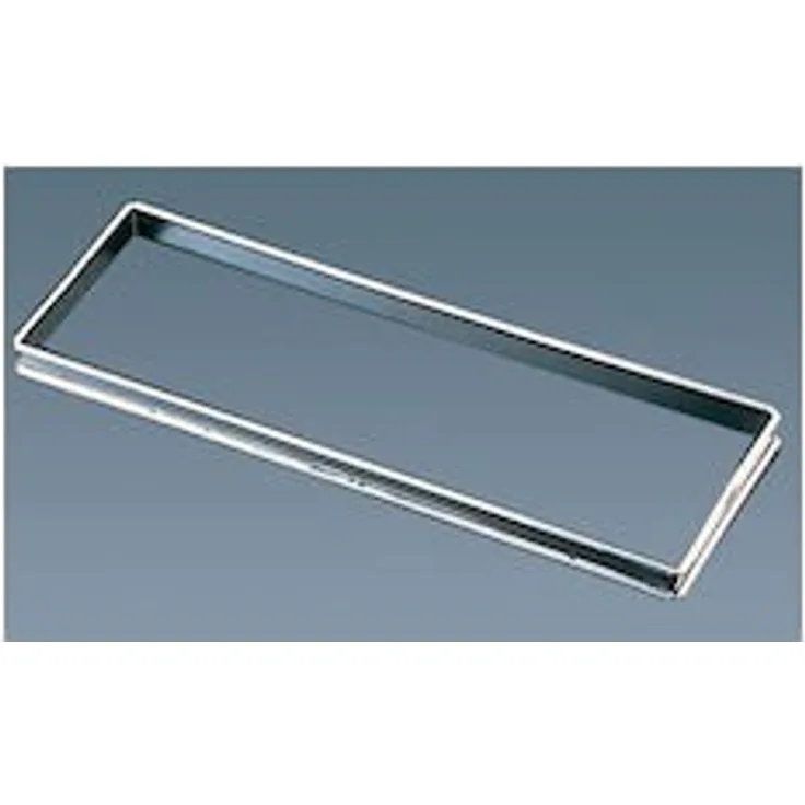 Gobel 865320 Flan, rechteckig, Edelstahl