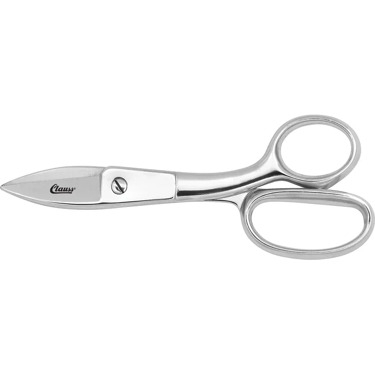 Clauss Warmgeschmiedete Schere mit Wellenschliff-Klinge, 1 Stück, 19,7 cm, 11113-001