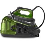 Rowenta DG9248 Silence Steam Pro Dampfbügelstation, 2.800 Watt, extra Dampfstoß 620 g-Min., Tankfüllmenge: 1,30 Liter, schwarz-grün