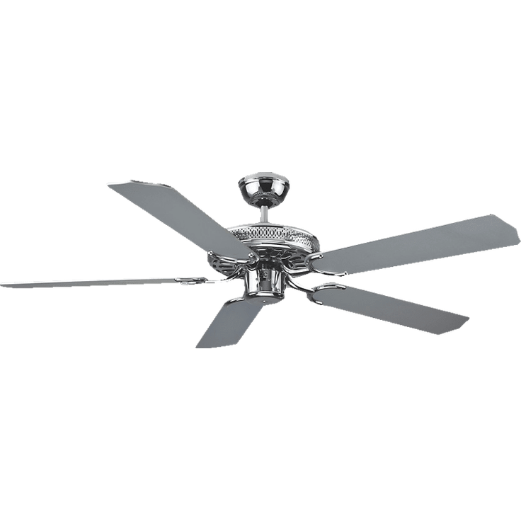 Deko BC892 SuperStar Deckenventilator Chrom-Silber matt, 65 Watt
