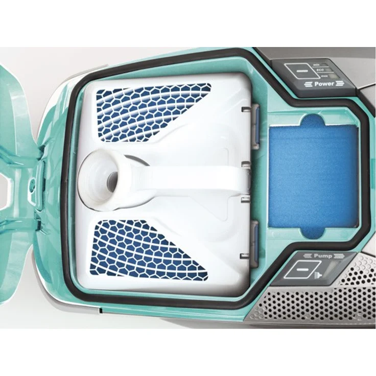 Thomas 788577 Aqua+ X10 Multiclean Staub- und Waschsauger, 1.600 Watt, mit Wasserfilter und Sprühextraktions-System, aquamarin-weiß – Bild 3