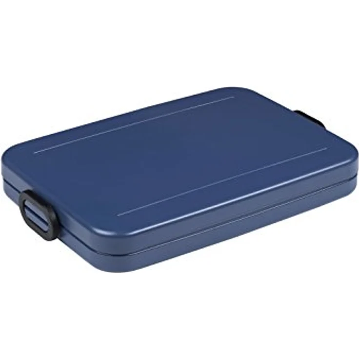 Mepal Nordic Denim Lunchbox take a Break Flat, Plastik, 25.5 x 17 x 3.3 cm – Bild 1