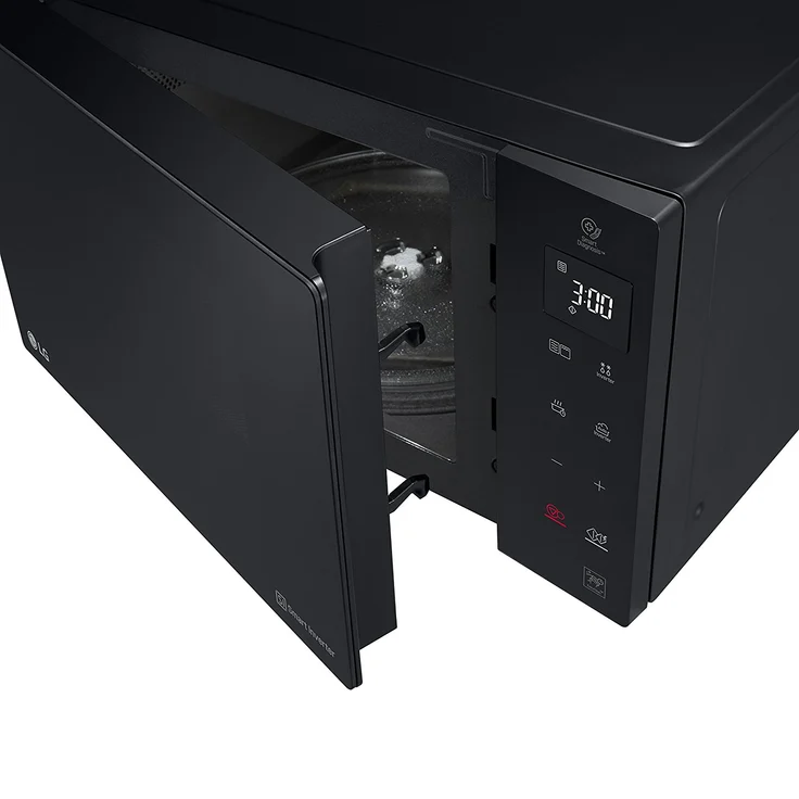 LG Electronics NeoChef MH 6535 GIS Mikrowelle mit Grill, 1000 Watt, 25 Liter Garraum, Digital display, Standgerät, Schwarz – Bild 3