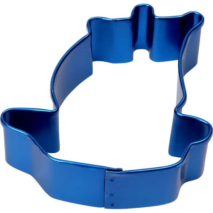 Dexam 17851237 Ausstechform Piratenschiff, Aluminium, Blau