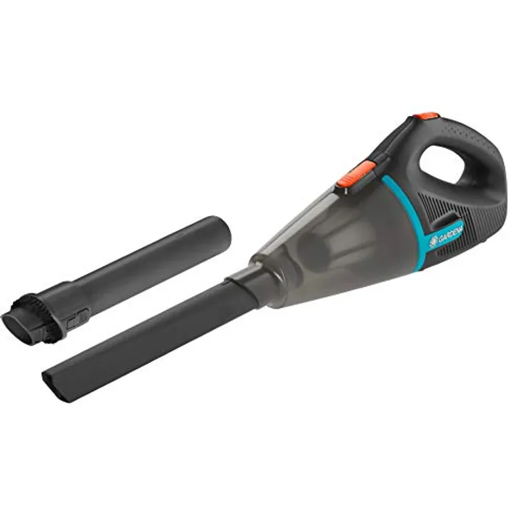 GARDENA Outdoor Handsauger EasyClean Li: Akku-Sauger für feuchte und trockene Partikel, integrierter Li-Ionen-Akku, hohe Saugleistung (9339-20)