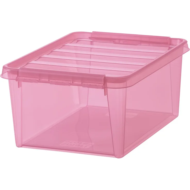 Orthex Smart Store Colour Clipbox, PP, Rose, 40 x 30 x 19 cm