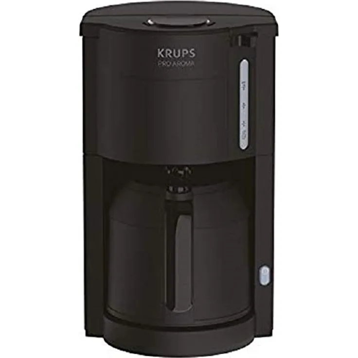 Krups KM303810 ProAroma Thermo-Filterkaffeemaschine F312 (800 Watt, für 10-15 Tassen Kaffee) schwarz