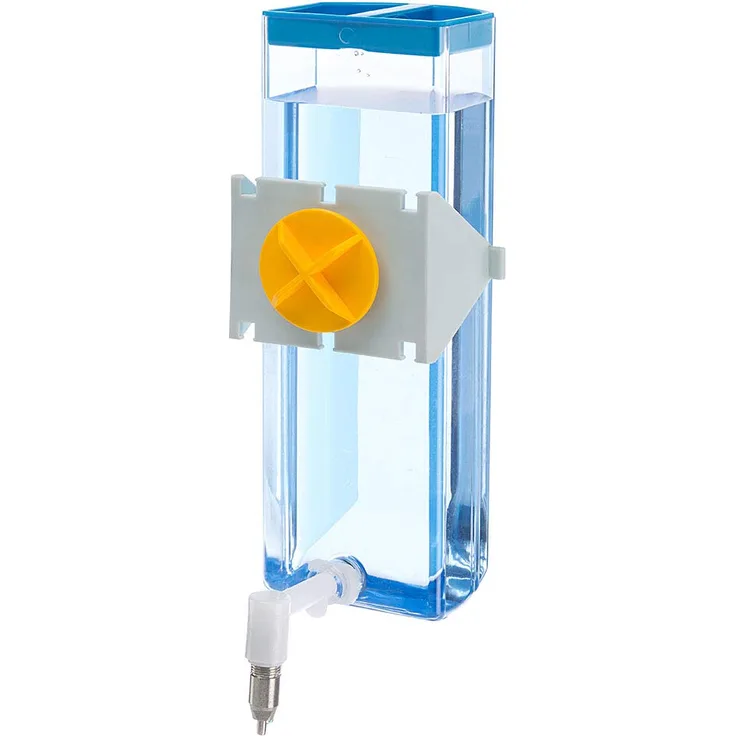 Ferplast 84676070 Nager-Trinkautomat, Befestigung am Gitter ohne glatten Oberflächen, Sippy 4672 large, 600 ml