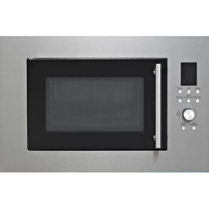 PKM MW900-23G-IN Mikrowelle mit Grill, Einbaugerät, 23 Liter Garraum, 1000 Watt