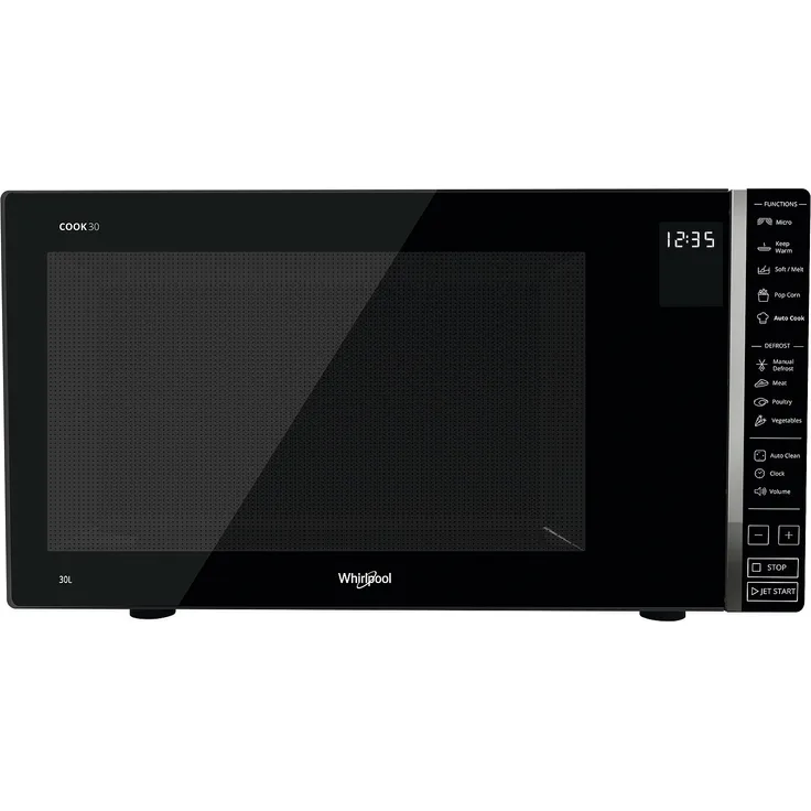 Whirlpool MWP 301B Comptoir du Mikrowelle nur 30L 900W Schwarz MikrowelleMikrowelle Comptoir du, Mikrowelle nur, 30l, 900W, Haptik, Schwarz