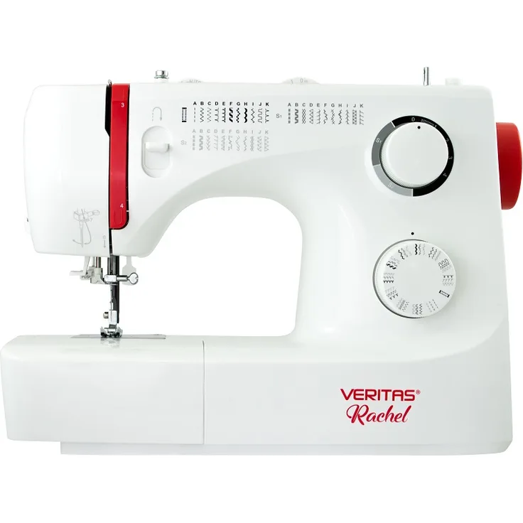 Veritas Rachel mechanische  Nähmaschine, weiß