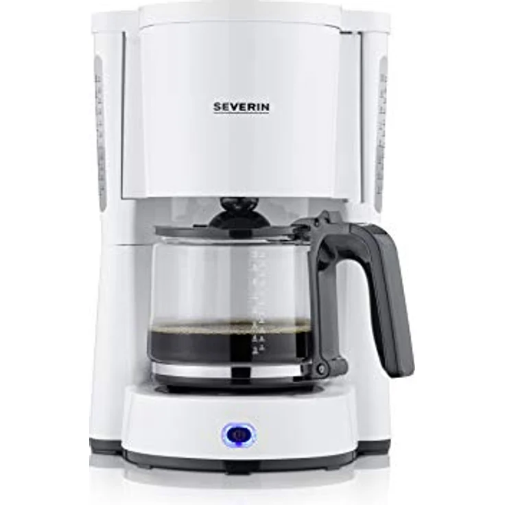 SEVERIN 4816-000 KA 4816 Filterkaffeemaschine Type, 1000, Kunststoff, 1.25 liters, weiß – Bild 1