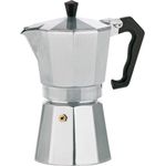 Kela 10591 Espressokocher, Für 6 Tassen, Aluminium, Italia