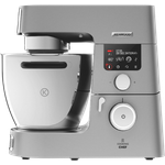 Kenwood Cooking Chef Gourmet KCC9060S Küchenmaschine (mit Kochfunktion, Induktionskochfeld von 20, 180°C, 24 voreingestellte Programme, 6,7 l Rührschüssel, 1500 W, inkl. 9-teiligem Set) silber