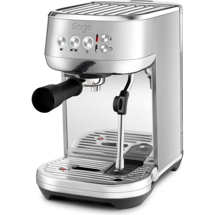 Sage SES500 the Bambino Plus Espressomaschine, Gebürstetes Edelstahlgrau – Bild 2