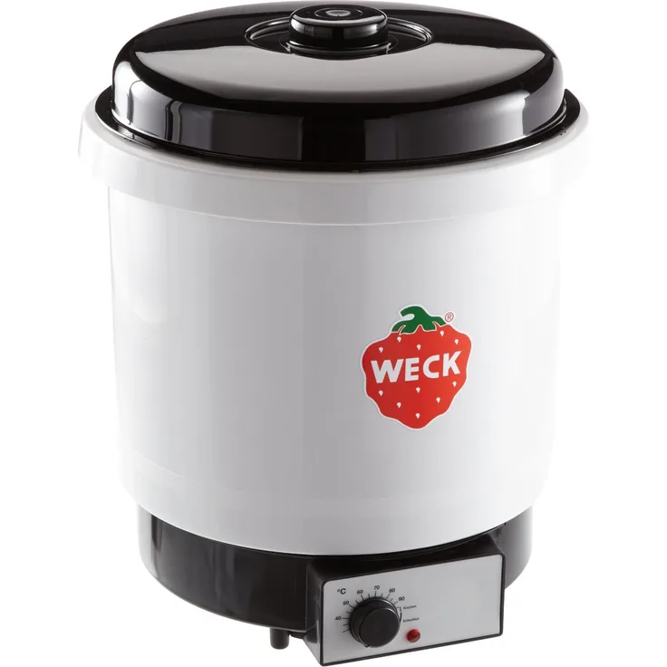 Weck WAT 34 Einkochautomat, 29 Liter Fassungsvermögen, Edelstahl, 2000 Watt