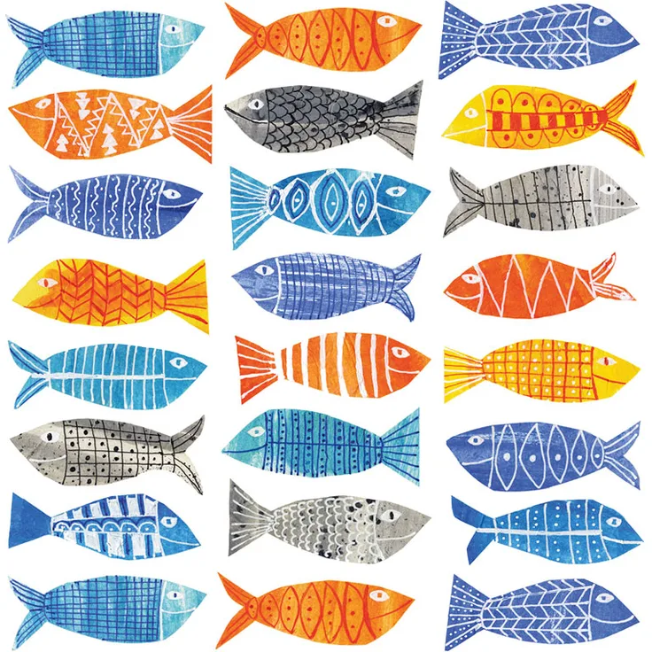 Paperproducts Design Servietten 33x33 Atlantic