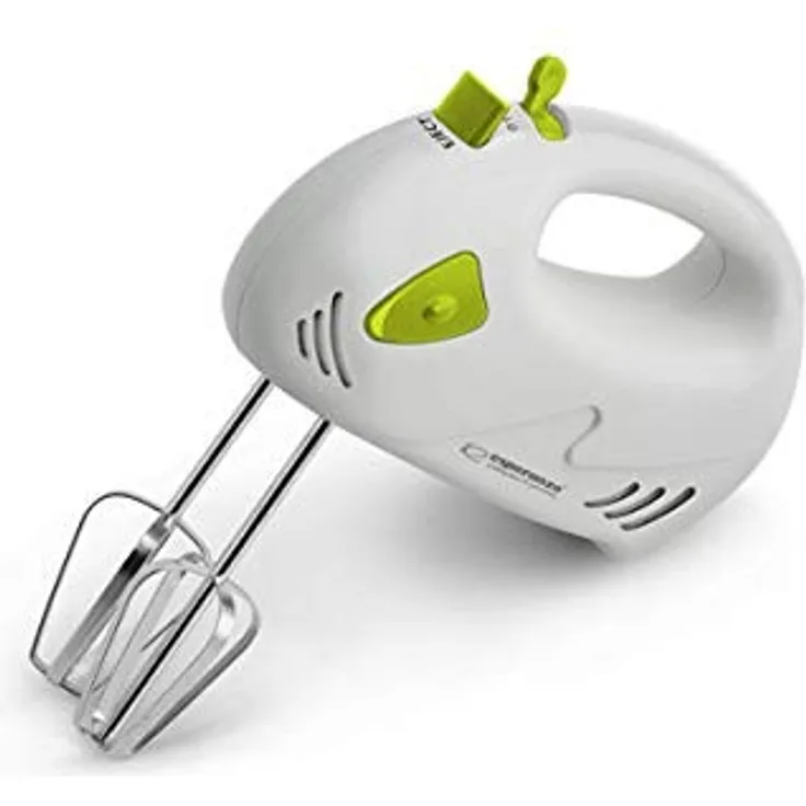 Esperanza Muffin EKM007G Handmixer, 150W, 7 Geschwindigkeiten, weiß, grün