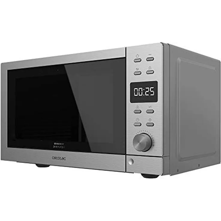 Cecotec Grandheat 2010 Flatbed Steel Mikrowelle mit Grill, Standgerät, 01399