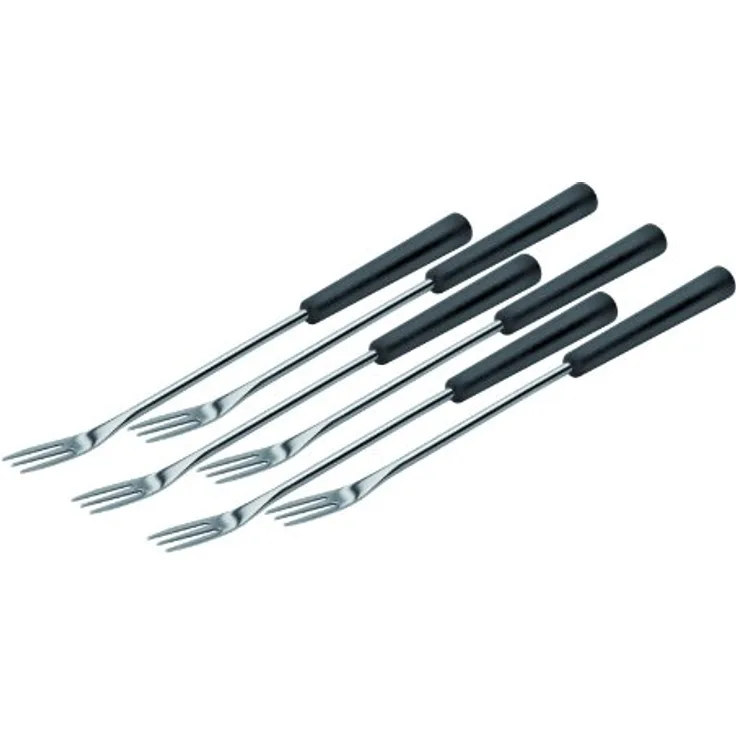 KUHN RIKON 32039 Fondue Zubehör Käse--Fleischfonduegabeln,Kunststoff 6 Stk