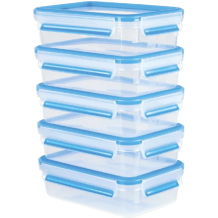 EMSA Frischhaltedose Clip & Close 0,8l, 5-teilig (1 Set)