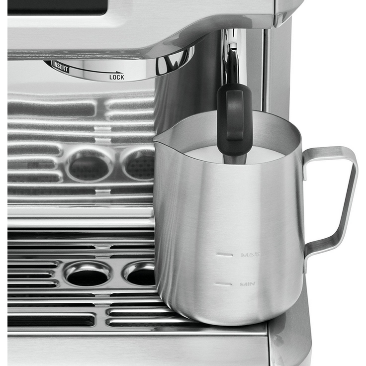 SAGE SES880 the Barista Touch Espressomaschine mit integriertem Mahlwerk, Siebträger mit Touchscreen-Anzeige, 15 Bar, Gebürsteter Edelstahl – Bild 3