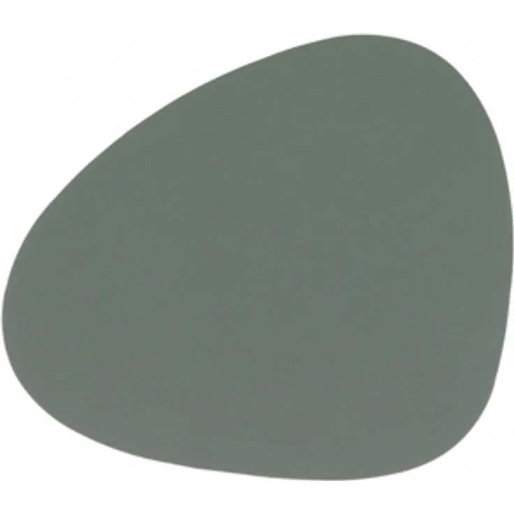 LIND DNA NUPO Untersetzer Curve pastel green 11 x 13 cm