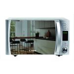 Candy Cmxg25Gdss Mikrowelle mit Grill und Cook-in-App, Standgerät, 1450 Watt, 25 Liter Garraum, 40 automatische Programme, Standgerät,weiß