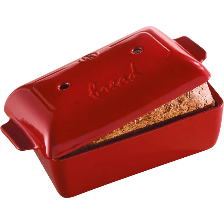 Emile Henry EH345504 Brottopf Keramik Grand Cru, 24 x 15 x 12,5 cm
