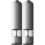 Silit elektrische Gewürzmühlen 2 Stück silber