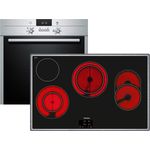 Siemens EQ2Z048, Backofen-Set, A, Einbaugerät, Betriebsart Ofen elektrisch, Betriebsart Kochfeld elektrisch, Volumen 66 l