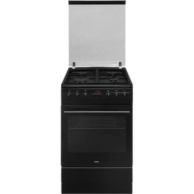 Amica SHEG 904 000 SM Standherd Elektro-Gas Heißluft Schwarz EEK: A