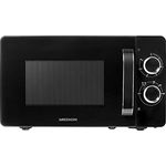 Medion MD 18687 Mikrowelle mit 20 L Garraum kompakt schwarz