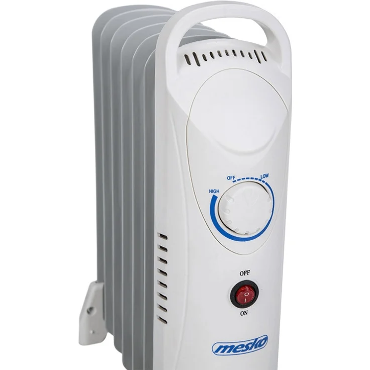 Mesko MS7804 Elektrische Raumheizung Öl Raumheizung Innenraum Weiß 700 W - Elektrische Raumheizungen (Öl Raumheizung, Öl, Öl, Innenraum, Weiß, 700 W), Radiator – Bild 1