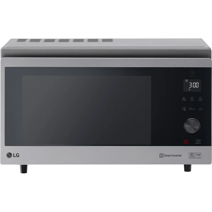 LG MJ3965ACS Mikrowellen Ofen 4 in 1 Smart Inverter mit Grill, Standgerät, maximale Leistung Umluft 1850 Watt, 39 Liter Garraum – Bild 1