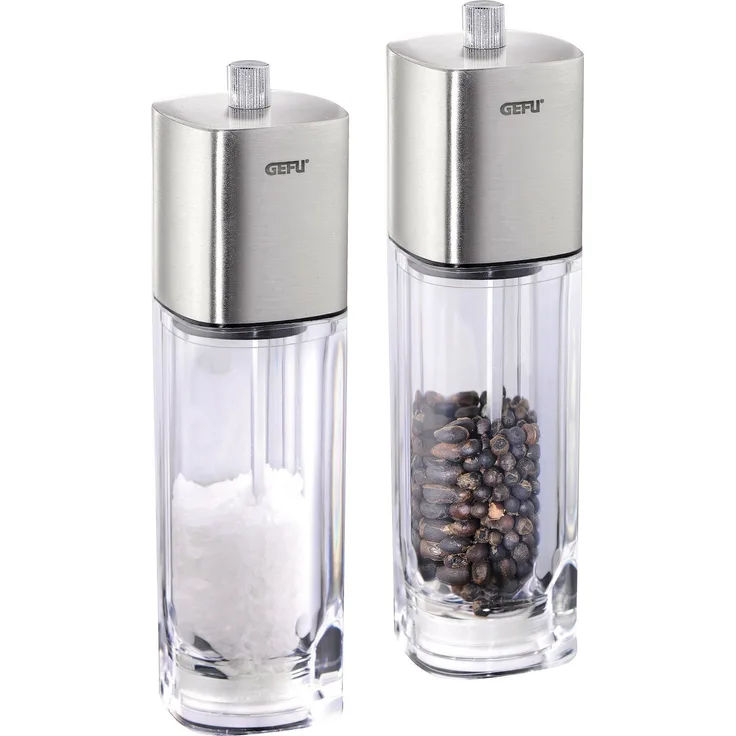 Gefu 34620 Pfeffer- Und Salzmühle Dueto, 2 Stück