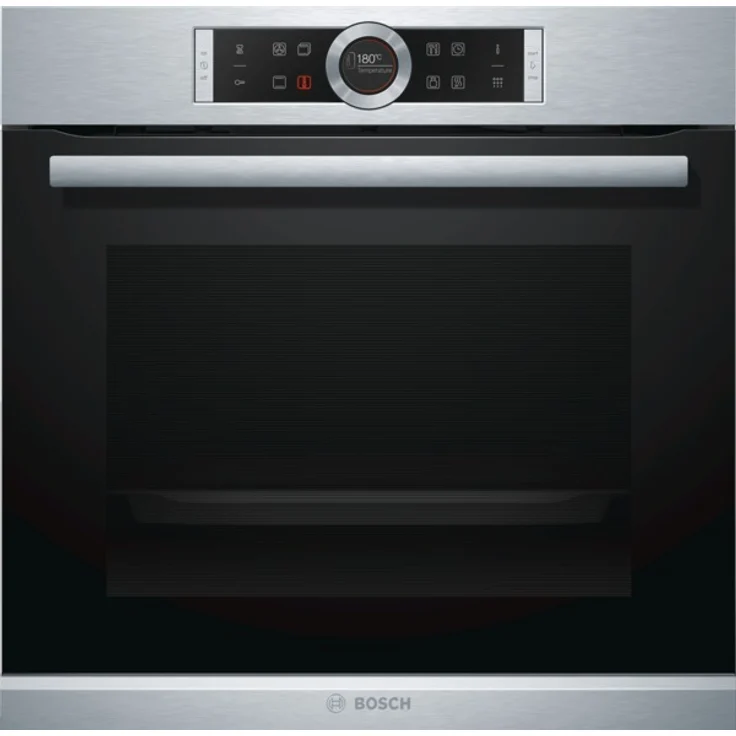 Bosch HBG675BS1 Serie 8, Backofen, A+, Einbaugerät, elektro, Volumen 71 l, Breite 59,5 cm, Selbstreinigung pyrolytische Selbstreinigung, Anzahl Beheizarten 13, Kindersicherung, Sensorbedienung mit Touch Control – Bild 1