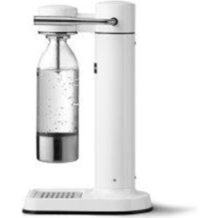 Aarke Carbonator III - White Trinkwassersprudler mit einer PET-Flasche (1 Liter), ohne Zylinder, weiß – Bild 4
