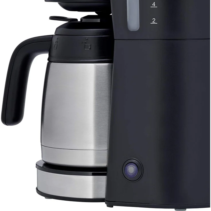 WMF Bueno Pro Kaffeemaschine, mit Thermoskanne, Filterkaffee, 10 Tassen, Start--stopp,taste, Tropfstopp, Schwenkfilter, Abschaltautomatik, 900 W – Bild 3