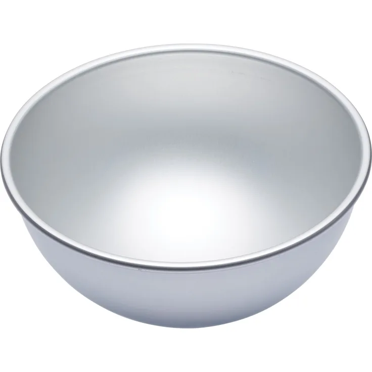 MasterClass MCSA21 Halbkugel-Kuchenform, Harteloxal, silber, 20 x 20 x 10 cm