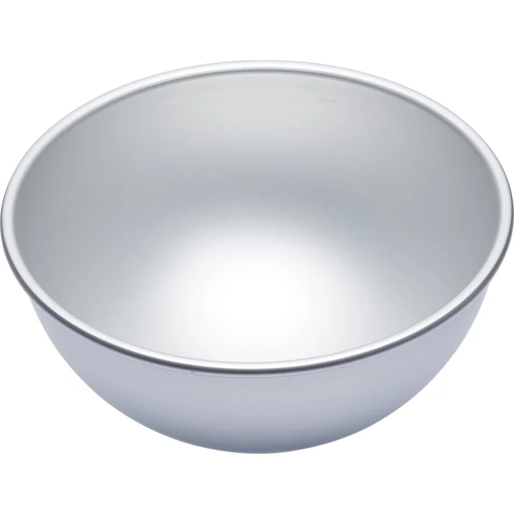 MasterClass MCSA21 Halbkugel-Kuchenform, Harteloxal, silber, 20 x 20 x 10 cm – Bild 1