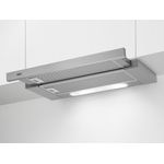 AEG DPB3630M, Motorhaube, ausziehbar, Breite: 59.8 cm, Tiefe: 28.15 cm, Absaugung und Rückführung (mit zusätzlichem Rückführungsset), Grau