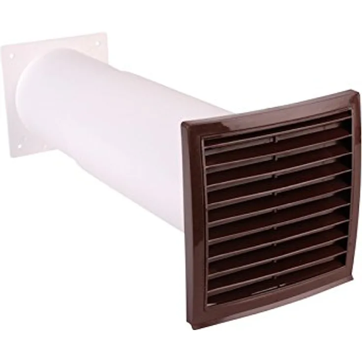 AirTec Air-Circle N37024 Rund-Mauerkasten mit Rundanschluss 100 Abluft Zubehör